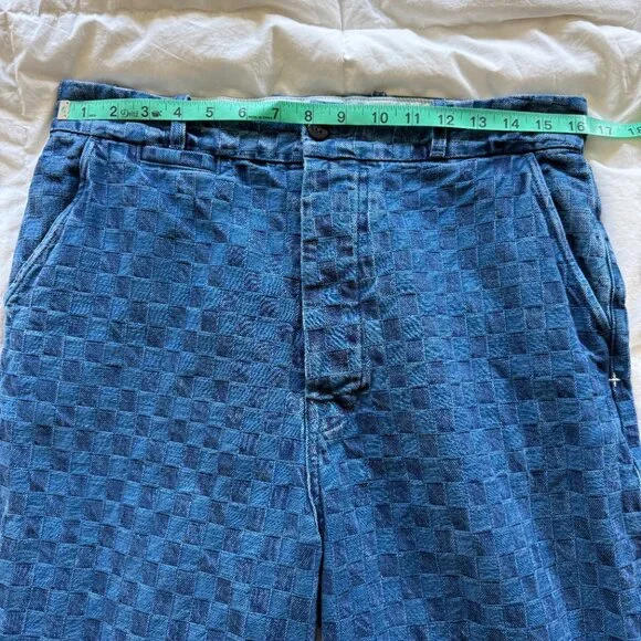 Imogene & Willie - Logan Washed Indigo Check Jean - Size 29 - Picture 10 of 14